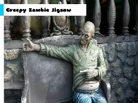 Creepy zombie jigsaw