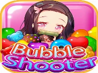 Nezuko tanjiro candy bubble shooter rescue