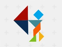 Trz tangram