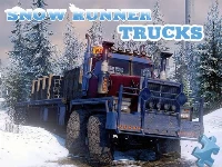 Snow runner trucks jigsaw