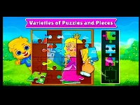 Slider puzzl for kids