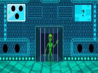 Green alien escape