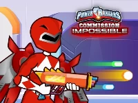 Power rangers mission impossible - shooting game