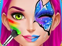Face paint party! girls salon