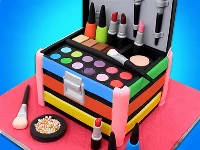 Girl makeup kit comfy cakes pretty box bakery game