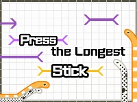 Press the longest stick