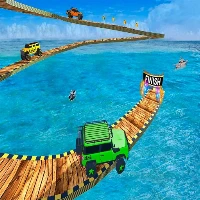 Impossible tracks jeep stunts driving game