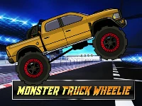 Monster truck wheelie