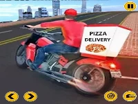 Big pizza delivery boy simulator game