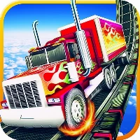 Impossible tracks truck parking game