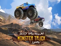 Xtreme 3d spectacular monster truck offroad jump