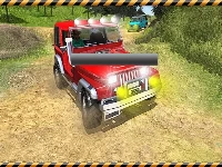 Jeep stunt driving game