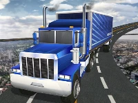 Impossible truck track driving game 2020