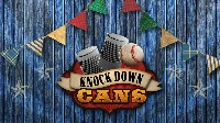Knock down cans