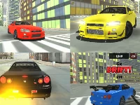 Skyline r34 drift 3d