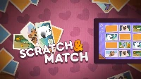 Scratch & match animals