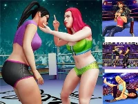Women wrestling fight revolution: fighting games