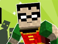 Teen titans go minecraft teenage runner 3d