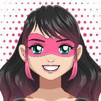Kawaii superhero avatar maker