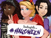 Instagirls halloween dress up