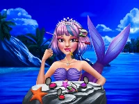 Mermaid princess new makeup