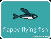 Flappy flying fish