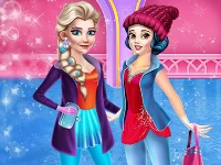 Princess winter activities