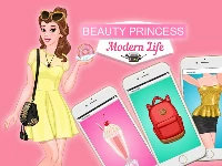 Beauty princess modern life