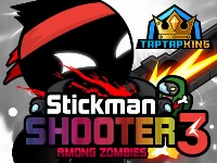 Stickman shooter 3 among monsters