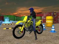 Msk dirt bike stunt parking sim