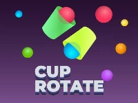 Cup rotate: falling balls