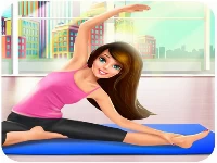 Gym fitness workout girl