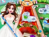 Princess wedding cleaning