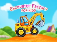Excavator factory for kids