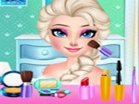 Elsa dresser decorate and makeup