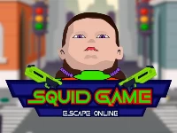 Squid game challenge escape