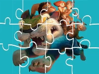 The croods jigsaw game