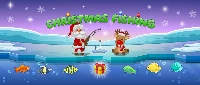 Santa's christmas fishing