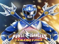 Power rangers color fall - pin pull