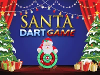 Santa dart game