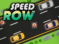 Speed row traffic racing car