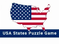 Usa states puzzle