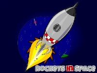 Rockets in space