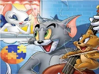 Tom and jerry match 3 puzzle game