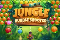 Jungle bubble shooter