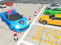 Police super car parking challenge 3d