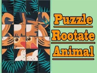 Puzzle rootate animal