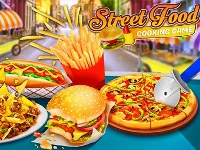 Street food stand cooking game for girls