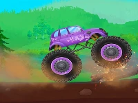 Real monster truck racing game