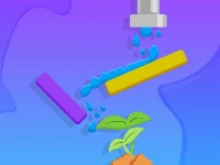 Sprinkle plants puzzle game